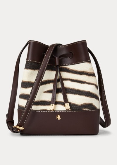 Women's Ralph Lauren Print Debby Drawstring Bag | 057319GRI